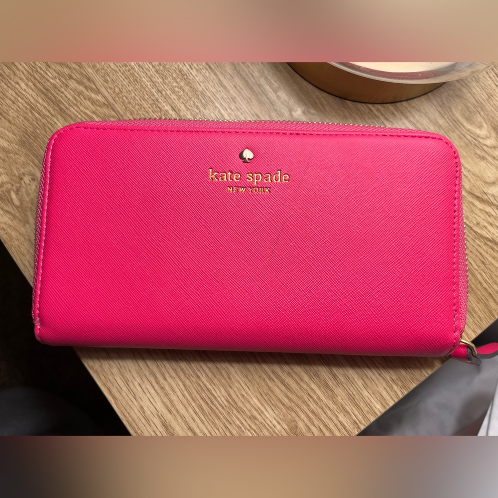 Hot Pink Kate Spade Wallet